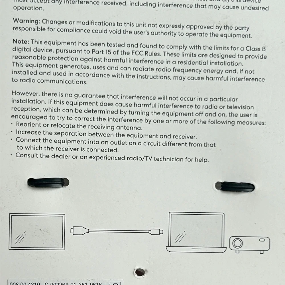 NWT Black DisplayPort to HDMI Cable